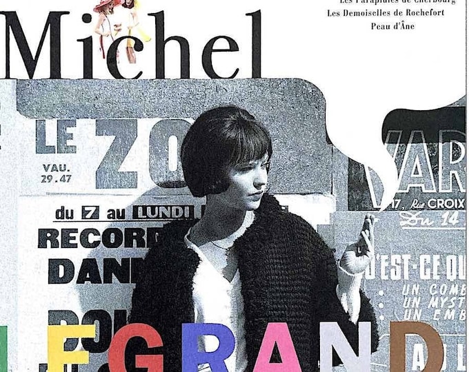 Featured listing image: Vivre sa vie (C) | 60s French Classic, Anna Karina | 2000 print | Japanese chirashi film poster