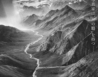 Salt of the Earth (B) | Sebastiao Salgado Documentary, Wim Wenders | 2015 original print | Japanese chirashi film flyer