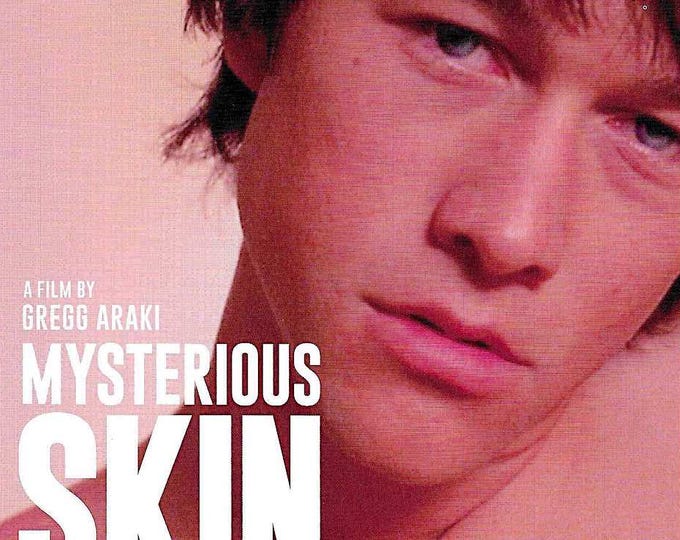 Mysterious Skin | Cult American Queer Cinema, Joseph Gordon-Levitt, Gregg Araki | 2025 print, gatefold | Japanese chirashi film flyer