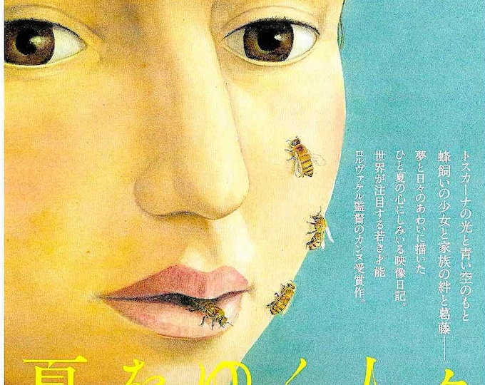 The Wonders | Italian Cinema, Alba Rohrwacher, Maria Alexandra Lungu | 2015 original print | Japanese chirashi film flyer