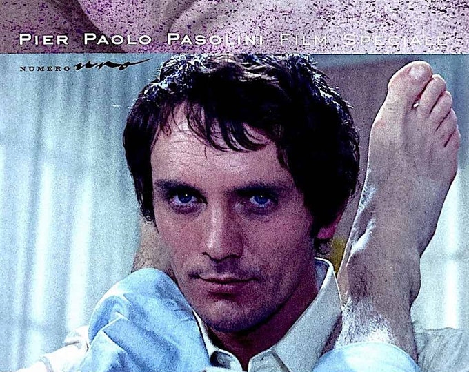 Teorema | 60s Italian Cinema, Pier Paolo Pasolini, Terence Stamp | 2022 print | Japanese chirashi film flyer