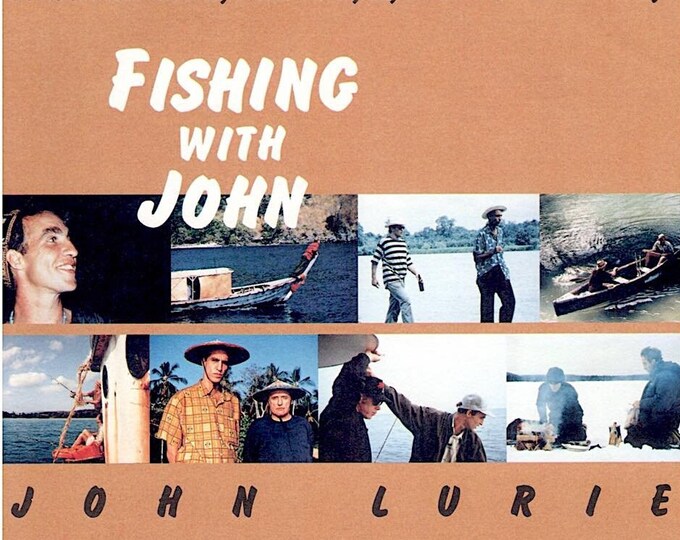Fishing with John (A) | 90s Cult Series, John Lurie, Jim Jarmusch | 1998 original print | Japanese chirashi film flyer