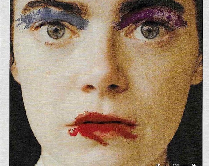 Poor Things (B) | British Cinema, Emma Stone, Yorgos Lanthimos | 2024 original print, gatefold | Japanese chirashi film flyer