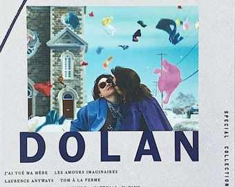 Xavier Dolan Retrospective | Canadian Cinema | 2022 original print, gatefold | Japanese chirashi film flyer
