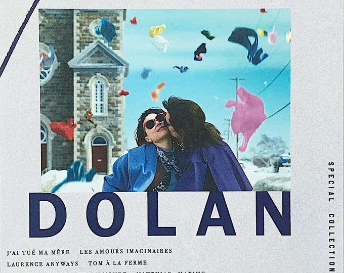 Xavier Dolan Retrospective | Canadian Cinema | 2022 original print, gatefold | Japanese chirashi film flyer