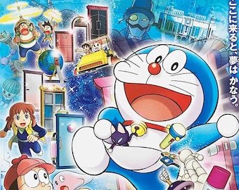 Doraemon Movie 33 | Classic Anime Series | 2013 original print | Japanese chirashi film poster