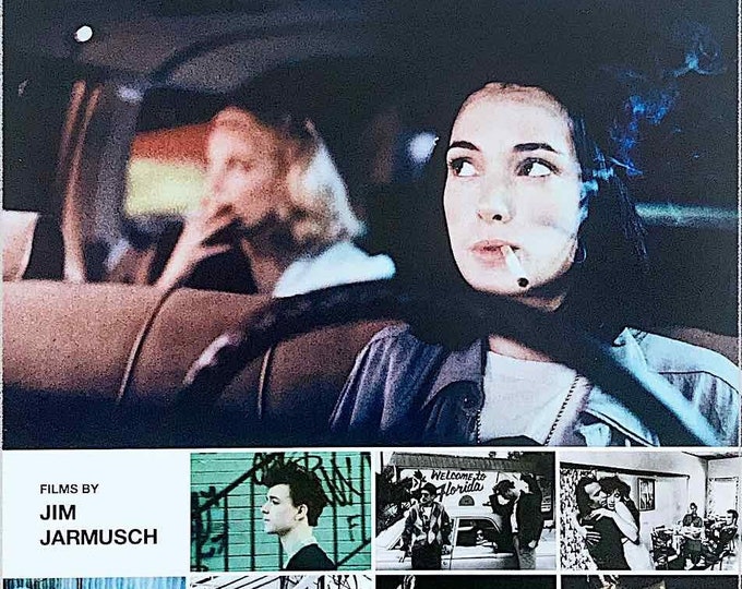 Jim Jarmusch Retrospective | 80s-90s Independent Cinema Classics, Winona Ryder | 2023 print | Japanese chirashi film flyer