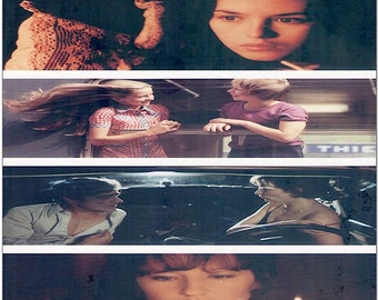 François Truffaut Retrospective | 70s French Classics, Nathalie Baye, Isabelle Adjani | 2006 print, gatefold | Japanese chirashi film flyer