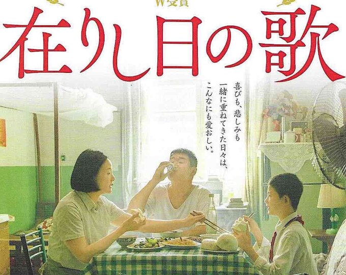 So Long My Son | Chinese Cinema, Wang Xiaoshuai | 2020 original print | Japanese chirashi film flyer