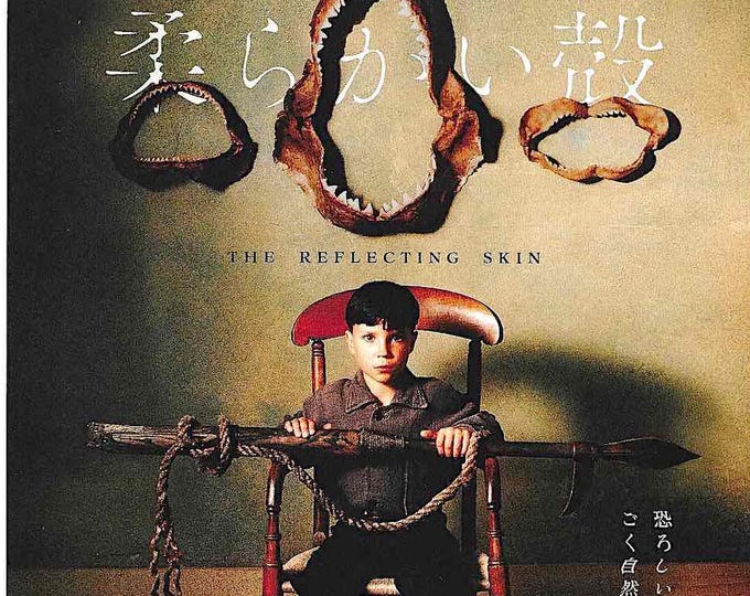 Reflecting Skin | 90s British Cult Classic, Philip Ridley, Viggo Mortensen | 2024 print | Japanese chirashi film flyer