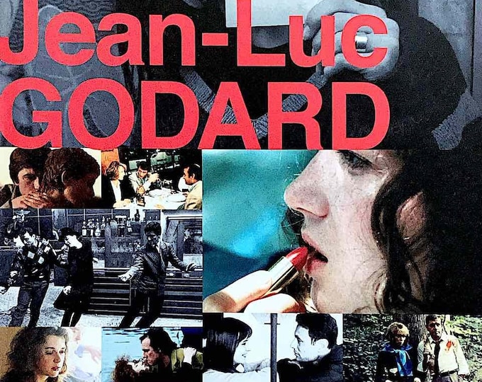 Jean-Luc Godard Retrospective | 60s-90s French Classics, Anna Karina | 2023 print. gatefold | Japanese chirashi film flyer