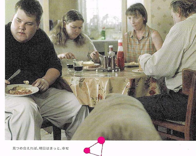 All or Nothing | British Cinema, Mike Leigh, Lesley Manville | 2003 original print | Japanese chirashi film flyer