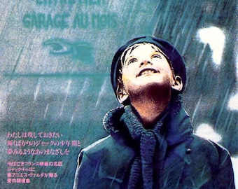 Jacquot de Nantes | 90s French Cinema, Agnes Varda | 1992 original print | vintage Japanese chirashi film flyer