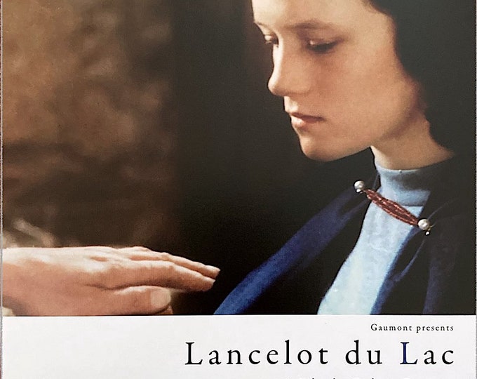 Lancelot of the Lake | 70s French Classic, Robert Bresson | 2022 print | Japanese chirashi film flyer