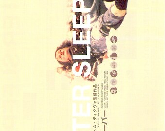 Winter Sleepers | 90s German Cinema, Tom Tykwer | 2001 original print | Japanese chirashi film flyer