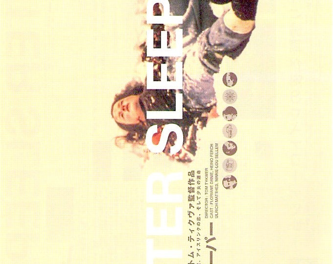 Winter Sleepers | 90s German Cinema, Tom Tykwer | 2001 original print | Japanese chirashi film flyer