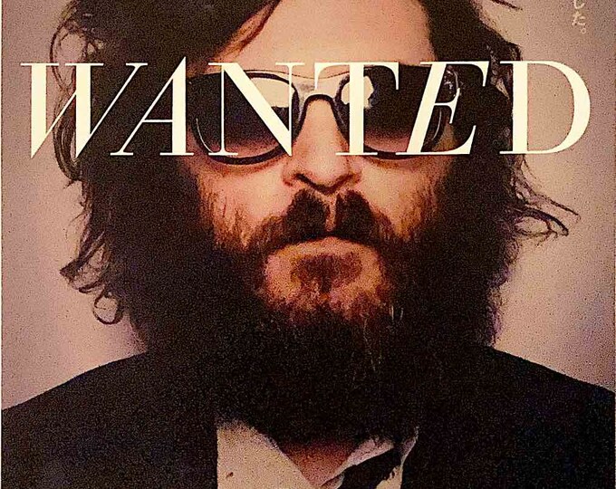 I'm Still Here | Joaquin Phoenix, Casey Affleck | 2012 original print | Japanese chirashi film flyer