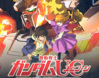 Mobile Suit Gundam Unicorn 1 | Classic Anime Series | 2010 original print | Japanese chirashi film poster