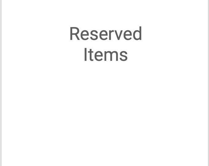 Reserved Item for GT