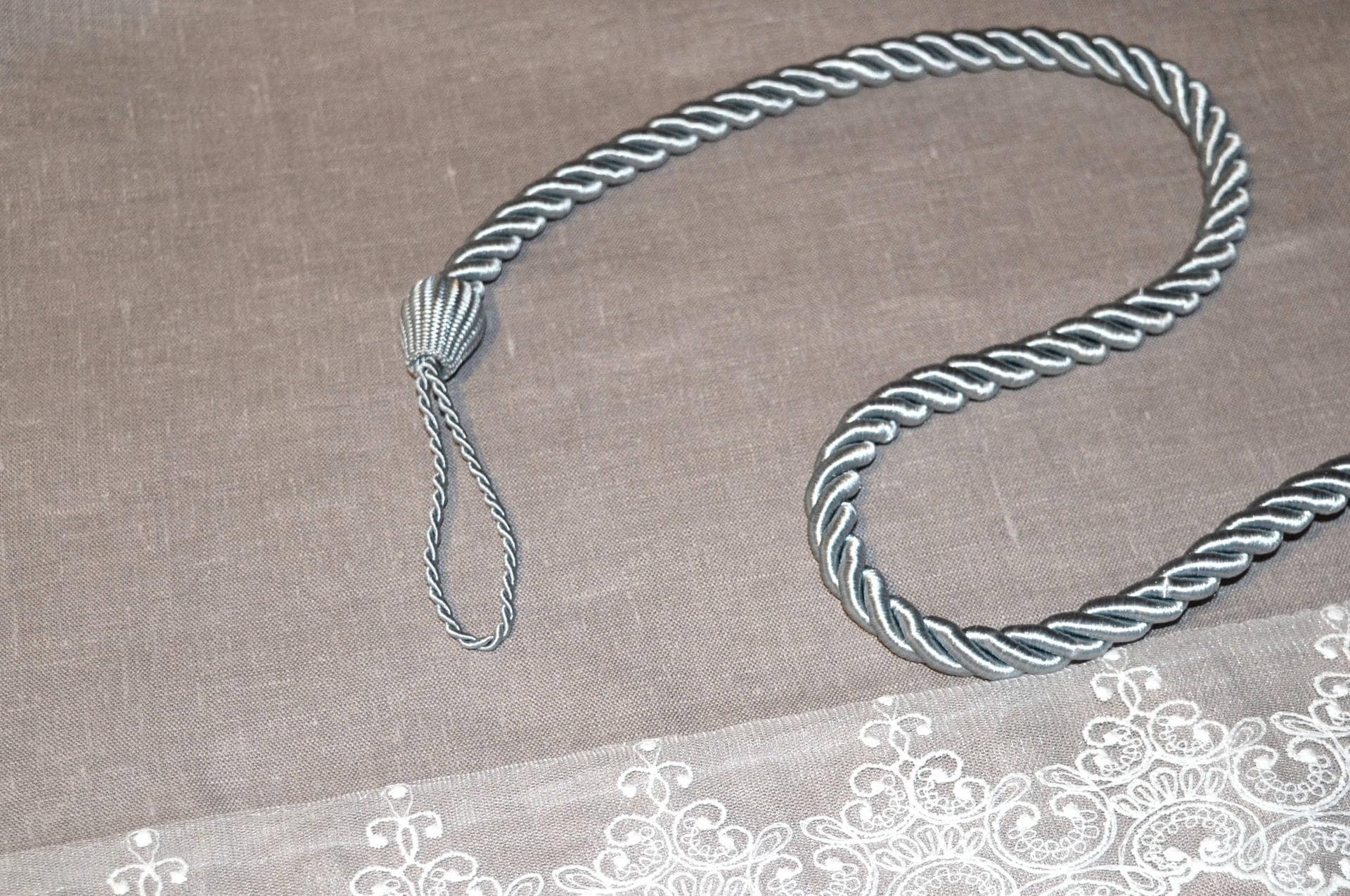 Embrase Gris Perle - 87 cm