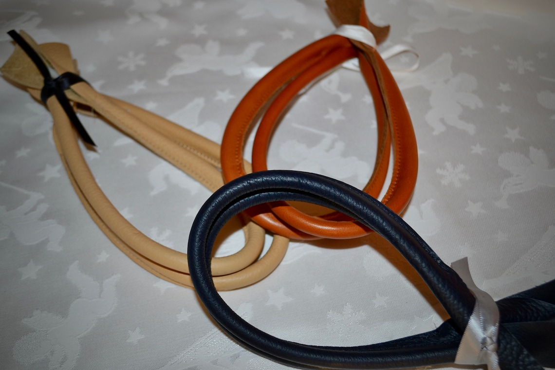 Anses en cuir marron OU beige pour sacs cabas en 50 cm - Etsy France