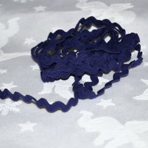 Set of navy blue cotton croquets image 2