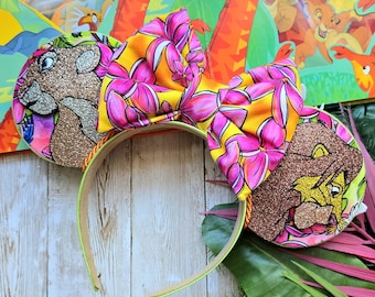 Orelhas de rato das Terras do Orgulho com detalhes na parte de trás