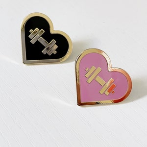 Ladies who lift enamel pin- kawaii enamel pin, girls who lift pin, hard enamel pin, fitness lover gift, women who lift, guys who lift