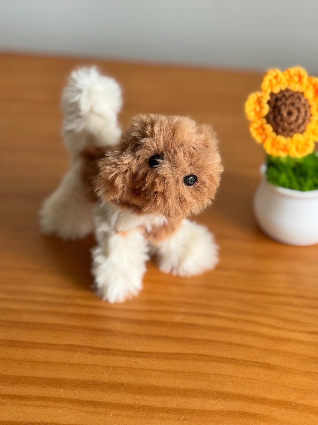 Dog Rescue Figure Rufus - Adoptable Dog Figurine, One of a Kind, Dog Sculpture, Desk ...