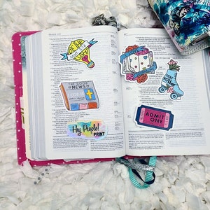 Faith Stickers - Christian Vinyl Stickers - Waterproof