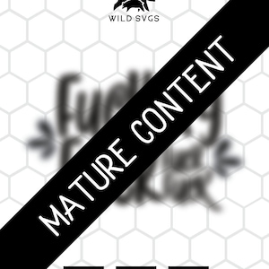 CENSORED SVG Cricut and Silhouette Cut File