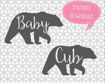 Download Baby Cub Svg