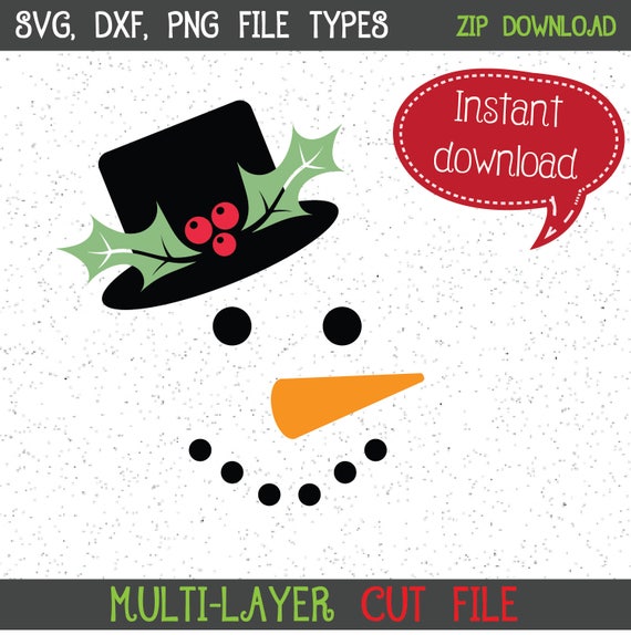 Download Free Snowman Svg Christmas Svg Merry Christmas Svgs Christmas Etsy SVG Cut Files