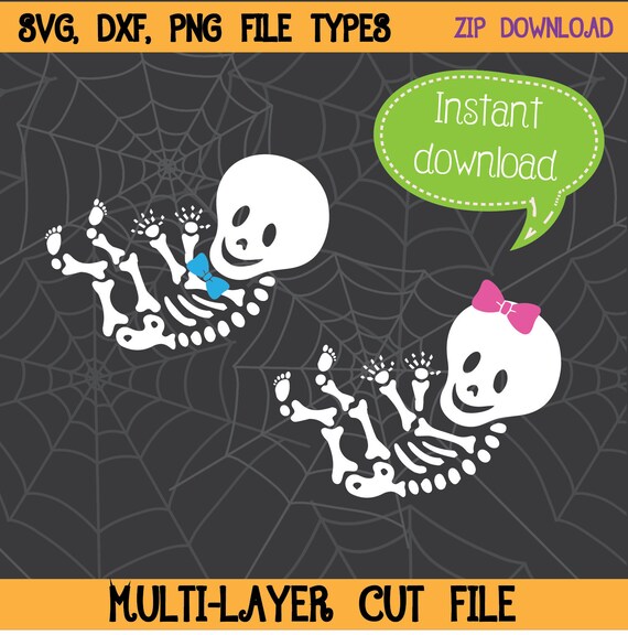 Download Baby Skeletons Svg Or Sublimation Files For Cricut Or Etsy
