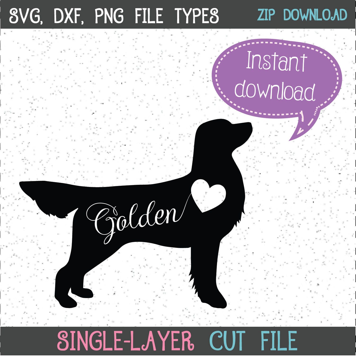 Download Golden Retriever SVG Golden Retriever SVGs Golden ...