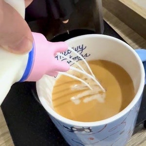 Cow Udder Milk Carton Cap, Milk Bottle Cap, Funny Pouring Milk Dispenser