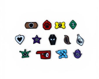 Mewgenics Inspirierte Katzen und Hundehalsband Anhänger | Haustiermarke Zubehör (Halsband Nicht Enthalten)