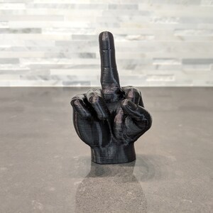 Mini Middle Finger Hand Sign Statue