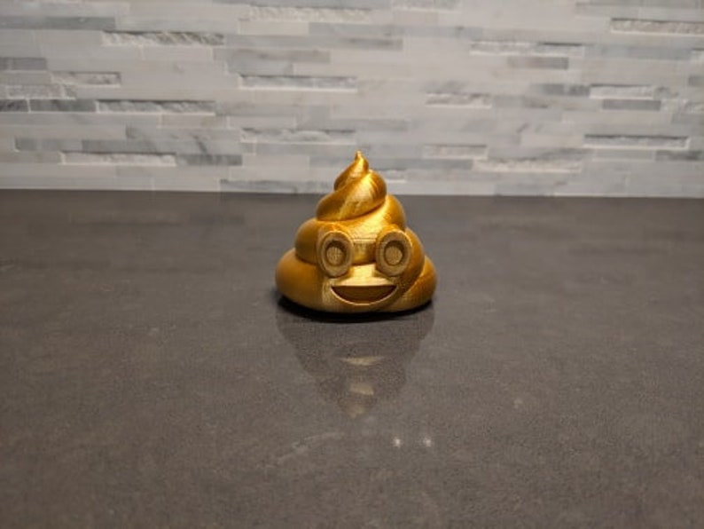 Golden Poop Emoji image 1