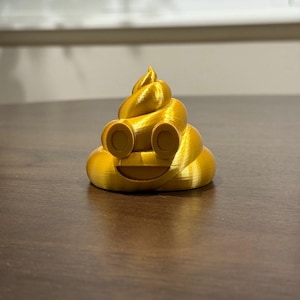 Golden Poop Emoji