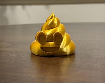 Golden Poop Emoji
