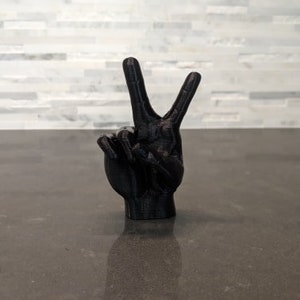 Peace Hand Statue - Etsy