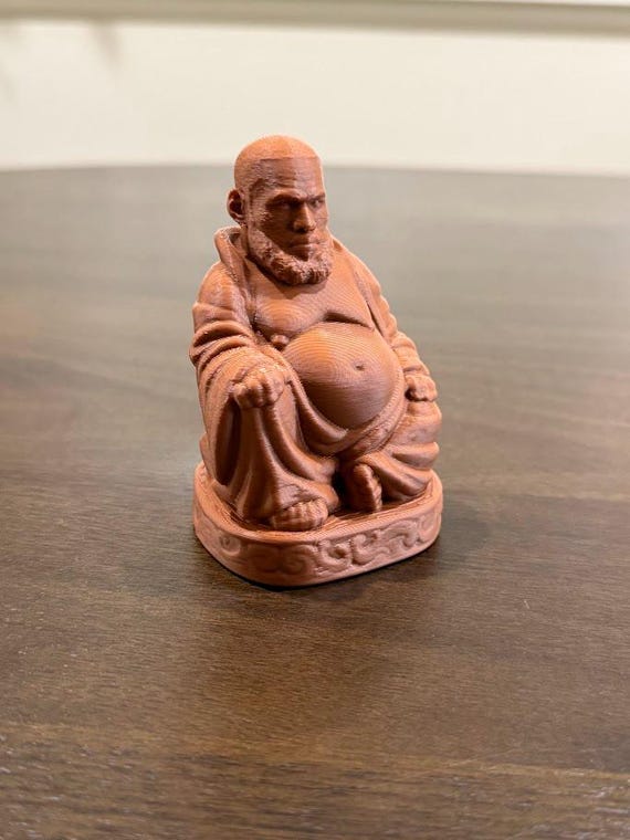 Le Buddha Lebron James Buddha Statue Lebruddha Gag Gift High