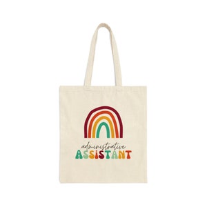 Administrative Assistant Tote Bag, Office Bag, Office Squad Bags, Office Staff Bag, Employee Gift, School Office, Office Staff Bags