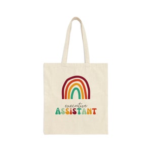 Executive Assistant Tote Bag, Office Bag, Office Squad Bags, Office Staff Bag, Employee Gift, School Office, Office Staff Bags