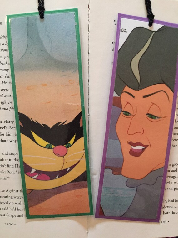 Lady Tremaine I Lucyfer Kot Disney Villain Zakładki Etsy