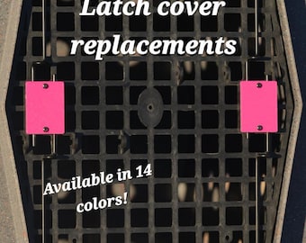 Ruffland Kennel Latch Cover Replacement Set of 2. Easy/quick install.