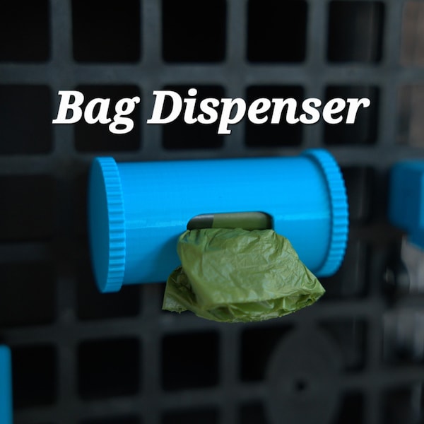 Bag Dispenser For Ruffland Kennel Doors. Easy install.