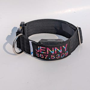1.5&quot; E-collar (Phone Number & Name)