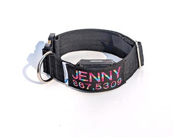E-collar Phone Number & Name - 1.5" width